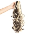 thumbnail image 4 of SAYFUT Women Lady 18" Thick Clip In Pony Tail Hair Extensions Fashion Claw Clip Jaw Long Wavy Ponytail, 4 of 5