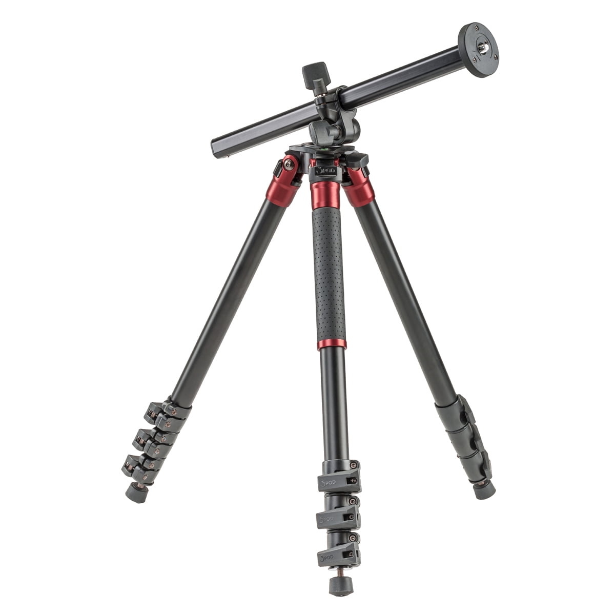 3Pod Orbit 4-Section Aluminum Tripod, Bundle with Q3 Fluid Video Head