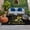 Black, variant on Sunflower Outdoor Rug 6x9 Ft, Non Slip Washable Area Rug, Vintage Botanical Patio Rugs Carpet Runner, Large Floor Mat for Indoor/Outdoor Deck Porch Camping