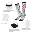 thumbnail image 6 of Fotbe Watermelon print Women's Men's Novelty Crew Socks Cotton Socks Knee High Socks for Walking,Running,Nurses,Pregnancy, 6 of 9
