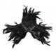 thumbnail image 1 of de plumas, chal, capa de plumas, Cosplay, gargantilla maléfica, bufanda para fiesta de Halloween, vestido elegante Punk, estola, Poncho,, 1 of 9