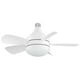 thumbnail image 4 of Ventilador de techo con luz LED de 10,9 pulgadas, pequeño ventilador de techo para sala de estar y comedor, 4 of 8