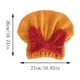 thumbnail image 4 of Fiudx Turbante para El Cabello, Energizado Capilar de Microfibra Suave, Gorro de Terciopelo Que Reduce El Daño Por Calor, Toalla para Controlar El Frizz, Uso En Spa, Peinado para Mujeres, Diseño Lava, 4 of 4