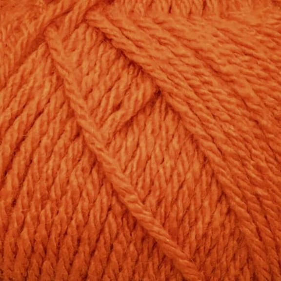 Mary Maxim Medium Acrylic Burnt Orange Yarn, 180 yd