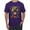 Purple, variant on My Favorite Breed is The One In Need | Colorful Labrador Dog | Dean Russo Art Animal Lover Men's T-Shirt, Forest Green, 4XL