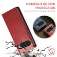 thumbnail image 5 of for Google Pixel 9 Pro XL Wallet Case, Classic Design Premium Leather Wallet Magnetic Closure Flip Case Kickstand Card Holder Slot Shockproof Protective Cover For Google Pixel 9 Pro XL,Red, 5 of 7