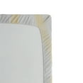 thumbnail image 3 of Ambesonne Sketchy Fitted Sheet, Abstract Chain, King Size, Pale Grey and Yellow, 3 of 3