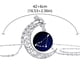 thumbnail image 2 of Collar para mujer, Joyas para mujer, Joyas para mujer Amantes de la moda Universo 12 Collar Colgante Collar Collar de amor, 2 of 2