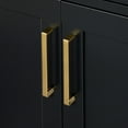 thumbnail image 4 of Ariel Hepburn 60 In. Double Sink Base Cabinet In Black, 4 of 9