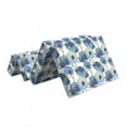 thumbnail image 2 of Flowers Foldable Mattress, Blossoming Graphic Pattern, 74.8" x 35.4", Slate Blue Beige, by Ambesonne, 2 of 6