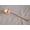 spoon, variant on Wollet Handmade Pure Copper Soup Spoon 28.5*6.5cm, Thick Copper Hot Pot Colander,Solid Copper Rice Spoon 28*7cm, Long Handle Copper Spatula