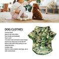 thumbnail image 3 of Camisas para Perros ANGGREK Camuflaje Verano Transpirables Y Frescas para Perros Pequeños A Medianos Gatos, 3 of 8