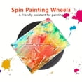 thumbnail image 5 of 11 Inch Cake Turntable,Sculpting Wheel Revolving,Painting Turn Table,Cake Stand Turntable for Paint Spraying Spinner,Cake Decorating,Displaying,Black, 5 of 11