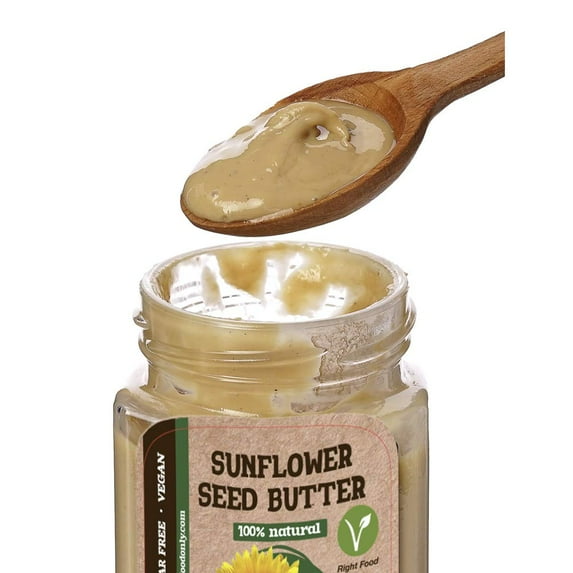 Sunflower Seed Butter 8-ounce (230g) | no Sugar Added | 100% Superfood | Dairy Free | Nut-Free | Non GMO