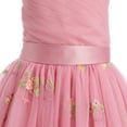 thumbnail image 6 of IDOPIP Flower Girl Dresses for Wedding Spaghetti Strap Tulle Princess Pageant Birthday Party Gown 6-14Y, 6 of 8