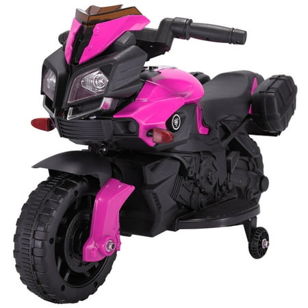 New Star Motorcycle - Jaxpety 6V Kids Ride On Motorcycle Battery Bicycle Electric Toy New Pink