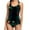 Black, variant on Fartey One Piece Bathing Suits for Women Tummy Control Modest Swimsuit Slimming Tropical Swim Suit Full Coverage Swimwear 2025 Black S-3XL