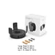 thumbnail image 3 of Bearachild Soporte de altavoz inteligente para sala de estar y dormitorio, accesorio de soporte colgante para montaje en pared, piezas de repuesto para Home Cables de audio/vídeo Negro 1 pieza, 3 of 6