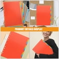 thumbnail image 3 of Shisuyan 2 Sets A4 11-Hole Plastic Index Dividers for Quick File Organization A4 Binder Divider File Divider Subject Divider For Binder Notebook, 3 of 9