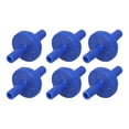 thumbnail image 3 of 10Pcs Check Valve 1 Way PP Plastic Hose Water Stop Diaphragm Barb for Air Intake Feed 4mm Blue, 3 of 14
