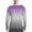 Purple, variant on WTOBBY Gradient Fashion Print Men's Long Sleeve Hoodie with SPF/UV Sun Protection, Lightweight Breathable Shirt for Summer Wear, UPF Enhanced Design ,Gray L