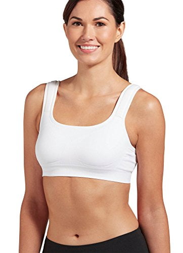 jockey front closure sports bra