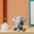 thumbnail image 4 of Figura de elefante de resina, artesanía, estatua de animal, pequeña figura, escultura para dormitorio Cubre Ojo, 4 of 6