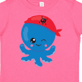 thumbnail image 4 of Inktastic Pirate Octopus, Cute Octopus, Little Octopus Boys or Girls Toddler T-Shirt, 4 of 5