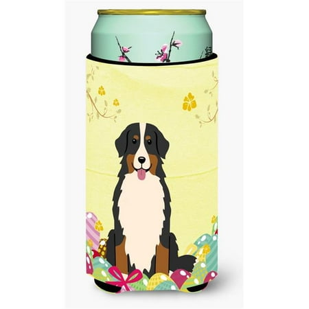 

Easter Eggs Bernese Mountain Dog Tall Boy Beverage Insulator Hugger