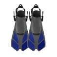thumbnail image 1 of goowrom Ensemble de Palmes de Plongée Unisexe, Palmes de Plongée à Sangle Réglable avec Sac en Filet pour Snorkeling Natation, 1 of 9