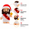 thumbnail image 2 of 50 Pcs Little Jesus Figures, Mini PVC Jesus Figurines with Santa Hat and Star Wand, Christian Faith Gifts, Religious Party Favors, Church Giveaways, Christmas Stocking Stuffers, Desk Car Decor, 2 of 10