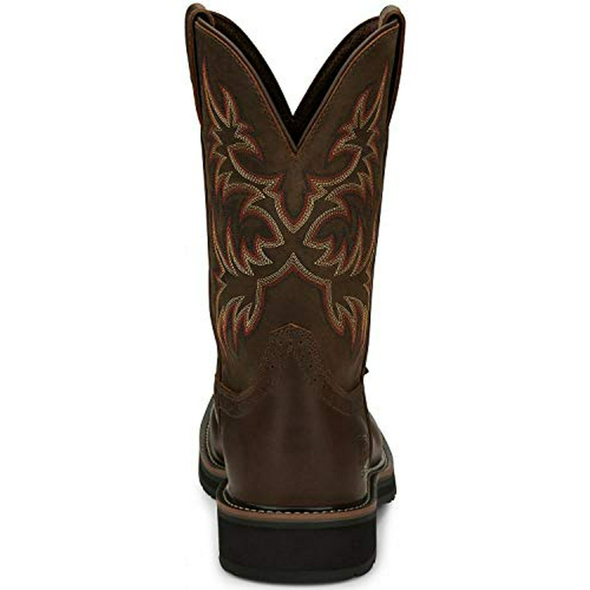 Justin Original Work Boots Men s Stampede Steel Toe Square Toe Work Boot Other 9 Wide