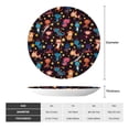 thumbnail image 2 of Salouo Cute Animals Pattern Bone China Decorative Plate,Holiday Decor Decorative Ceramic Plates with Stand Elegant Home DéCor for Hallway/Living Room/Bedroom-7in, 2 of 6