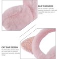 thumbnail image 5 of Orejeras de felpa con forma de gato con lentejuelas para niños y niñas, 5 of 5