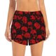 thumbnail image 2 of Balery Red Skulls Pantalones cortos deportivos para mujer con forro y dos bolsillos, elásticos, para entrenamiento, gimnasio, yoga-Small, 2 of 7