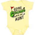 thumbnail image 3 of Inktastic Going Golfing with My Aunt- Kids Golf Boys or Girls Baby Bodysuit, 3 of 5