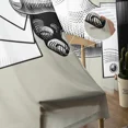 thumbnail image 6 of Poker Hearts Letters Sheer Curtains for Living Room The Bedroom Voile Organza rative Curtain Drapes Tulle Curtains, 6 of 7