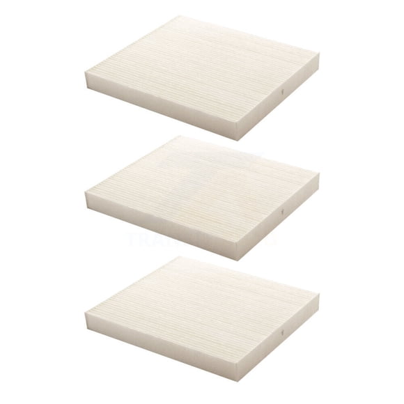 PUR Cabin Air Filter (3 Pack) for Car Hyundai Santa Fe Sonata Kia Optima Azera Magentis K54-100192