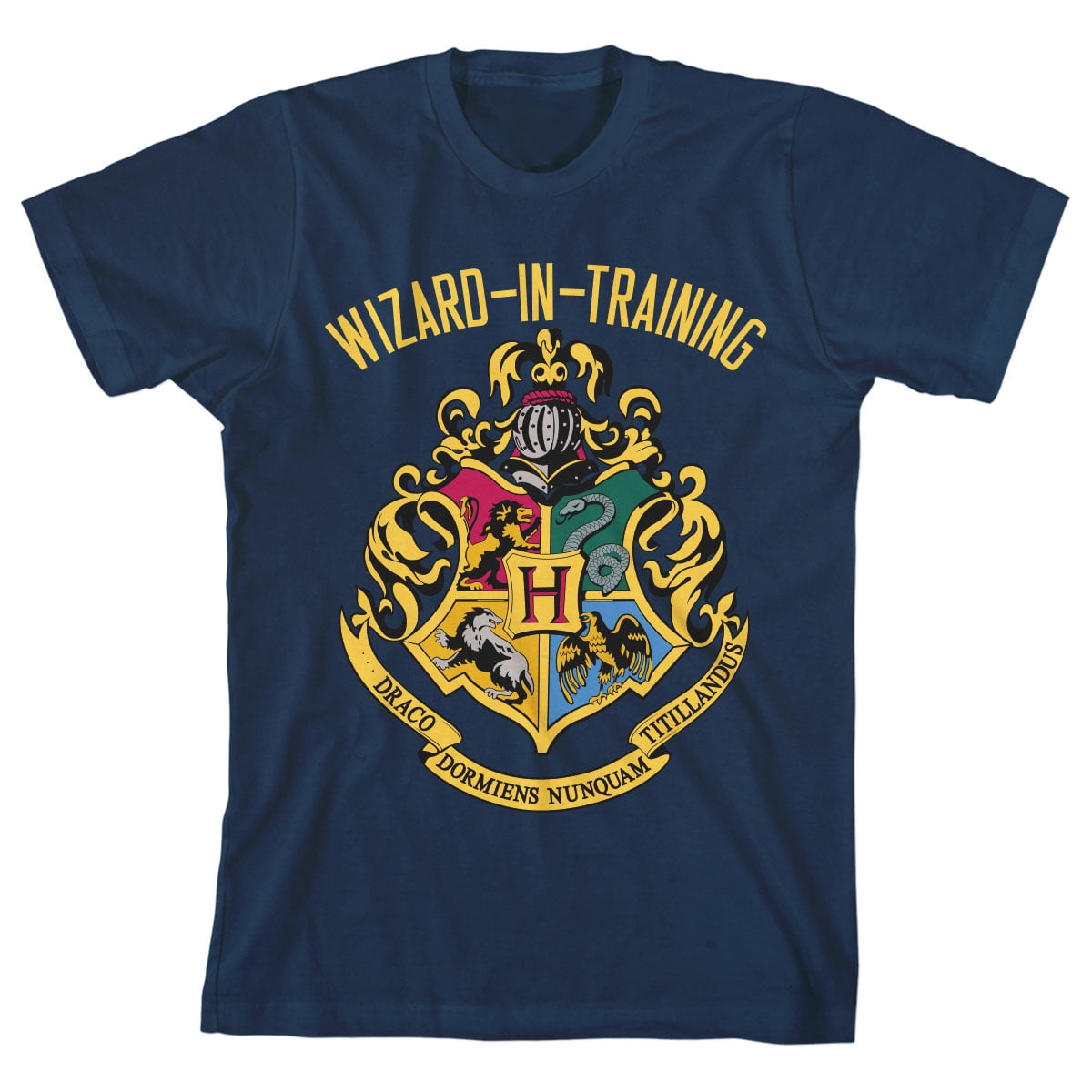 Harry Potter Wizard In Training Unisex T-Shirt navy 