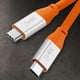 thumbnail image 5 of Cable tipo C PD100W 20Gbps tipo C a C Cable de transferencia de datos compatible con Audio y vídeo 4K60Hz 20V5A Usb 31 Gen2 para Ipone15 para Mate60, 5 of 8