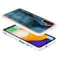thumbnail image 3 of Nalacover for Samsung Galaxy A35 Marble Pattern Slim Case Compatible with MagSafe Wireless Charging, Soft Silicone/TPU Shockproof Non-Yellowing Lightweight Protective Cover, Green, 3 of 11