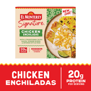 El Monterey Signature Chicken Enchiladas Meal, 10.25 oz Box (Frozen)