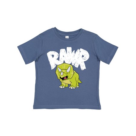 

Inktastic Lil Green Triceratops Rawr! Boys or Girls Toddler T-Shirt