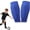 Blue, variant on Soccer Shin Guards for Youth, Honeycomb Protective Pads with Lightweight Design