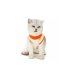 thumbnail image 1 of Traje de recuperación para gatos después de una cirugía (M, naranja) -, 1 of 4