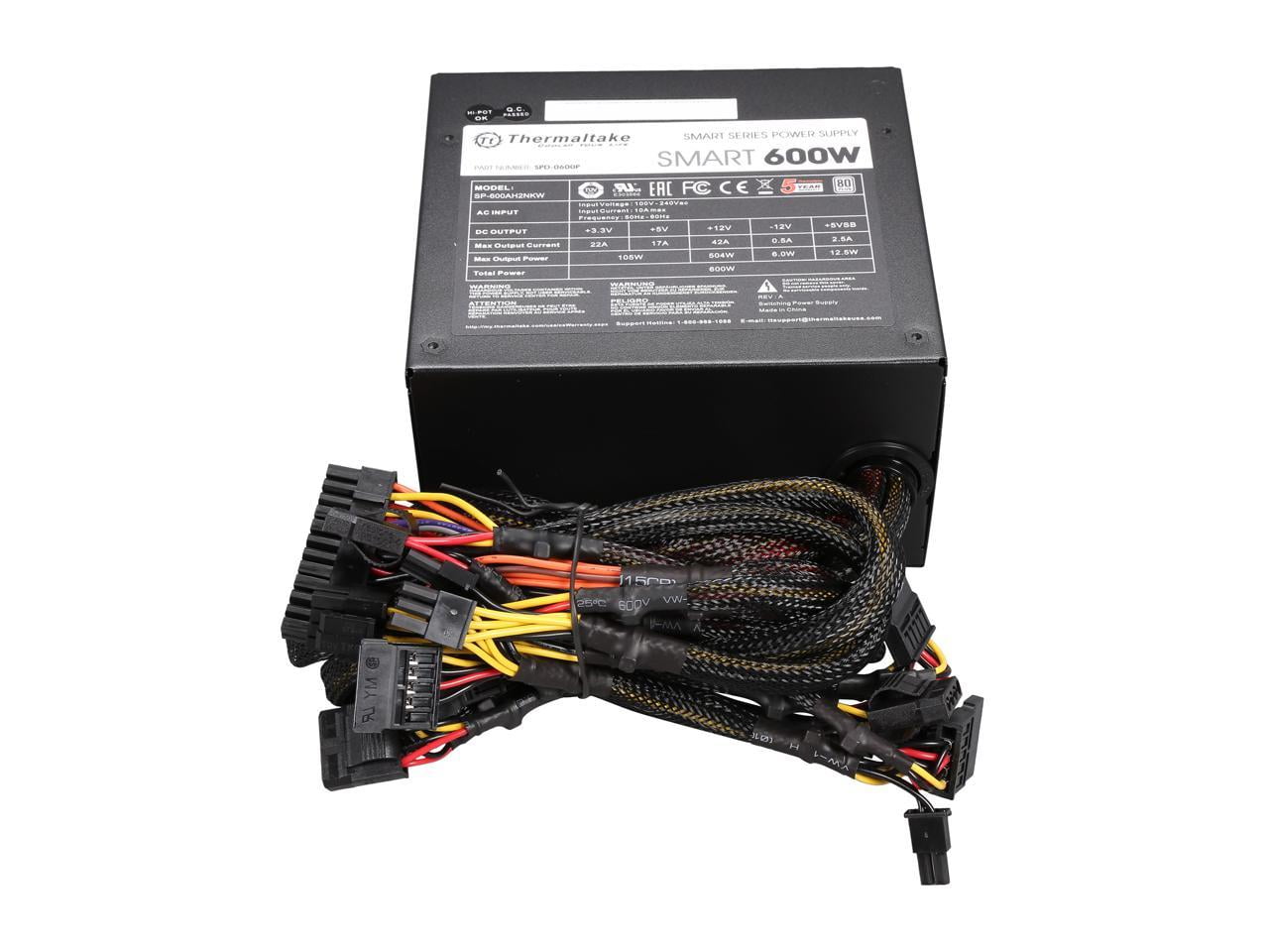 Thermaltake Smart 600W 80+ White Power Supply