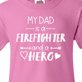 thumbnail image 4 of Inktastic My Dad is a Firefighter and a Hero Youth T-Shirt, 4 of 5