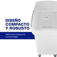 thumbnail image 3 of Almacenador Granos Carro Caledonia Capacidad 102 Litros Color Blanco, 3 of 6