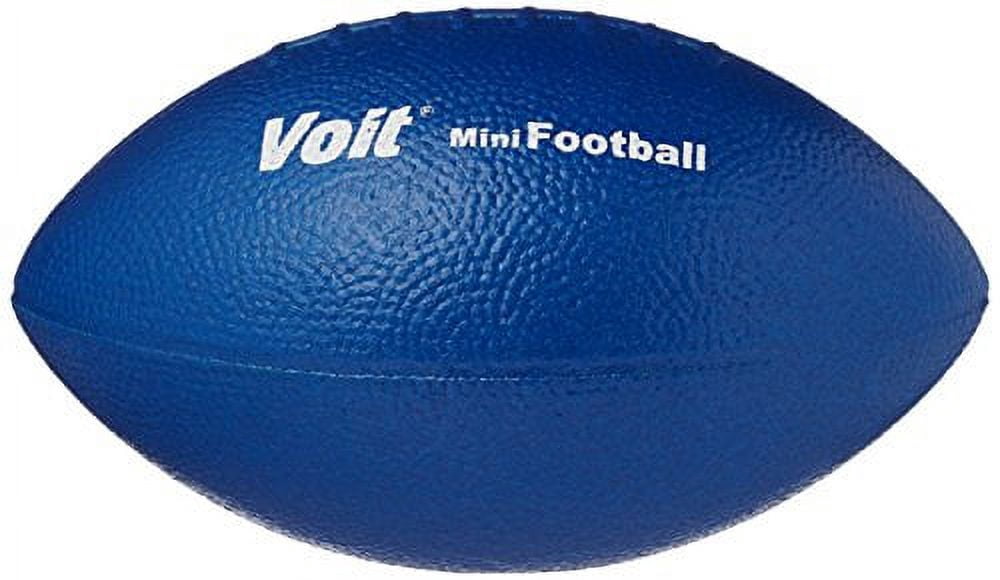 Voit 1243819 8.5 in. Tuff Coated Foam Mini Football, Blue