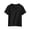 Black, variant on Women’s Organic Pima Cotton Shirts V-Neck Soft Sustainable T-Shirt Short Sleeve Loose Fit Basic Everyday Tee Gray,L
